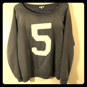 Gray No 5 Sweatshirt S
